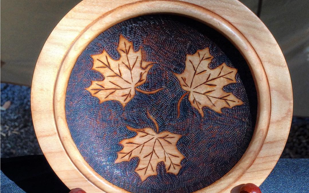 Maple Leaf Plate 2